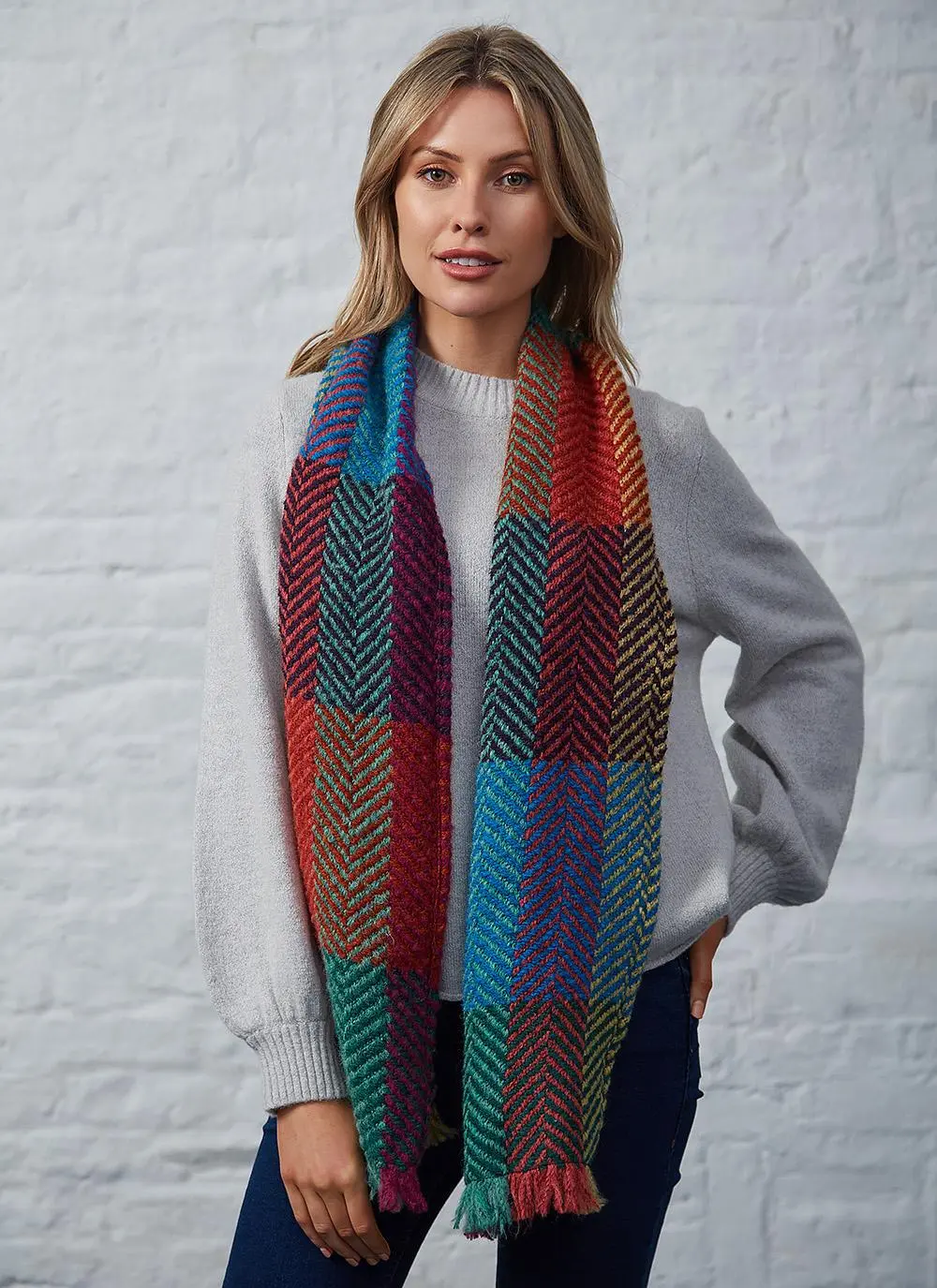 Wool Country Scarf